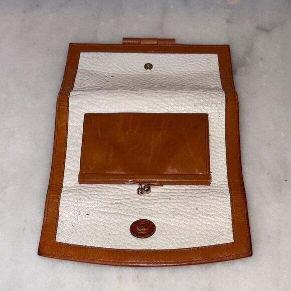 Dooney & Bourke Wallet Vintage Pebbled Leather Bifold Envelope Style Wallet - Picture 14 of 16